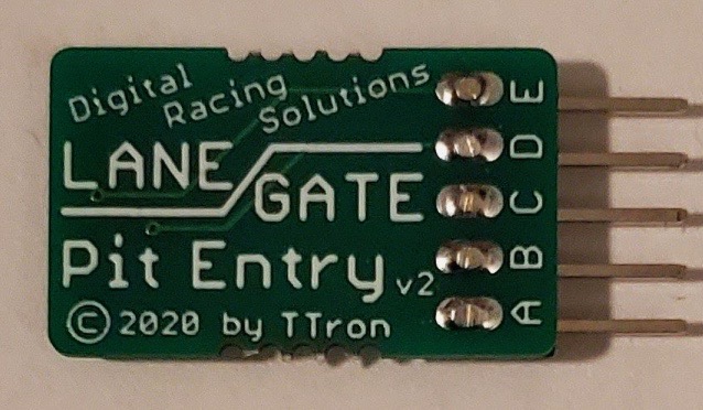 Lane Gate 30356LG Anti Collision Chip for Carrera 30356 Pit Lane